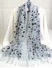 Mixed Polka Dots Print Fashion Scarf